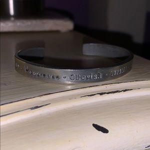 Adjustable Virtues Bangle